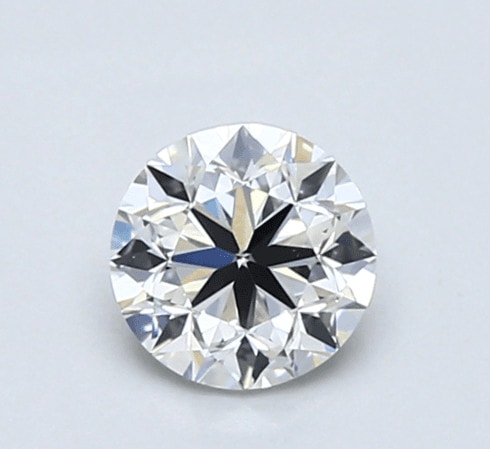 Diamant de laboratoire Rond Taille excellente Couleur E Pureté VVS2 Poids en carats 1 carat Certificat IGI