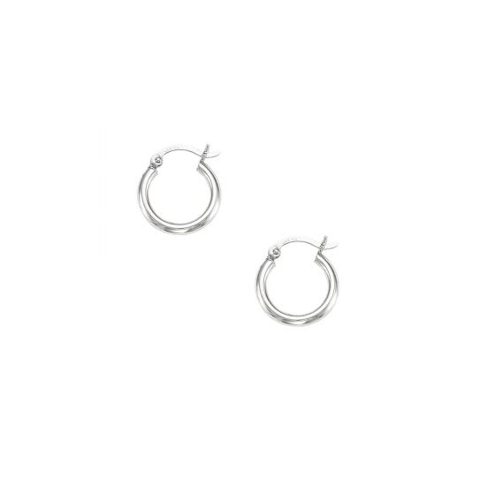 Beautiful Creole-style rings for women in 14 Karat white gold