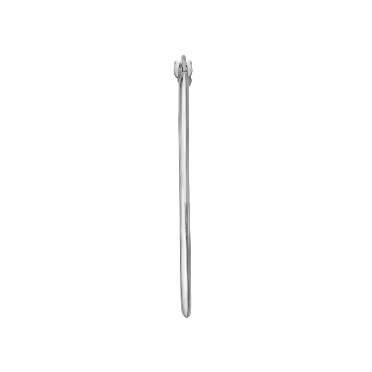 Créoles ovales fines en or 14k – Élégance intemporelle 30 x 20mm